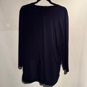 Ralph Lauren Navy Blue Blouse